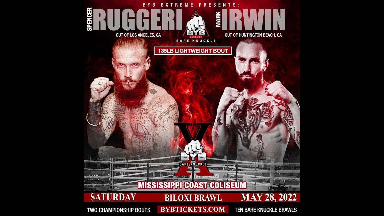Mark Ruggeri BYB X Biloxi Brawl Mark Irwin vs Spencer Ruggeri - YouTube
