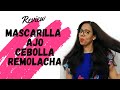 TRATAMIENTO CAPILAR AJO - CEBOLLA - REMOLACHA | MANTEQUILLA PAL&#39; PELO BOE