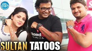 Salman Khan Sultan Movie Tatoos - Fans Going Crazy | Anushka Sharma | #Sultan