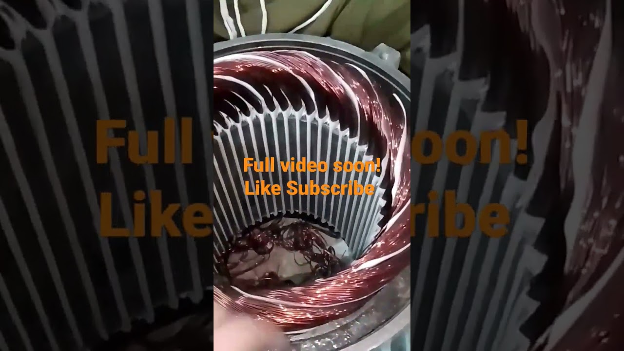 25kw ABB Motor Binding viral short foryou electric motor YouTube