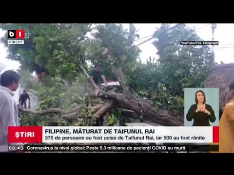 Video: Ce se întâmplă cu taifunul în Filipine?