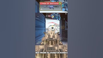 BEST HOLGER 26 LOADOUT IN SEASON 5