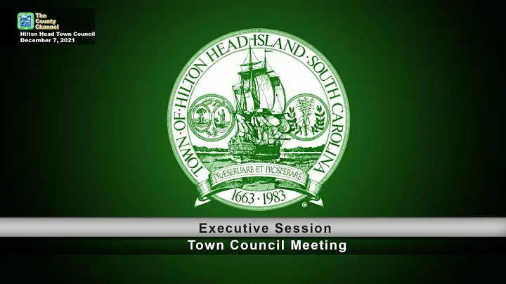 Town of Hilton Head Council Meeting 3PM