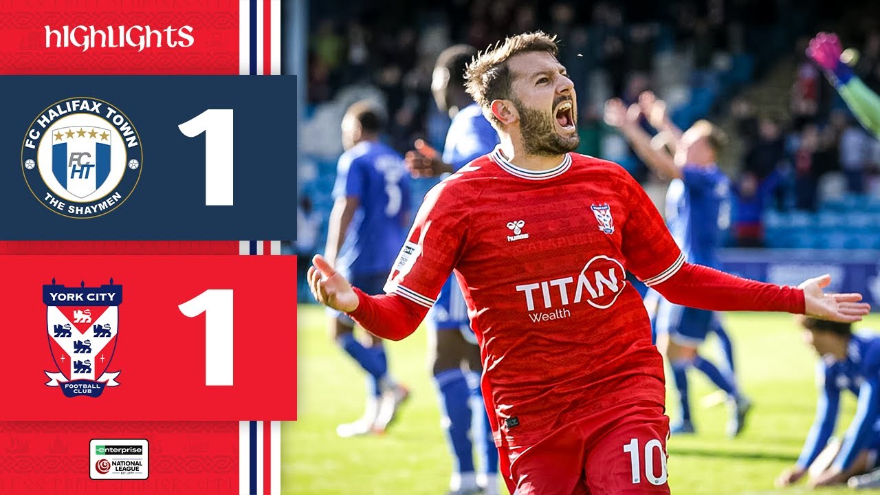 📺 Match Highlights | FC Halifax Town 1-1 York City | 2025/26