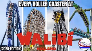 Every Roller Coaster at Walibi Holland! (2025 Edition)