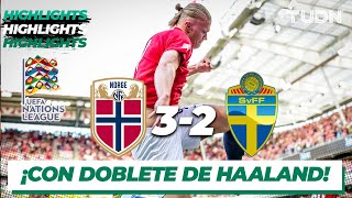 HIGHLIGHTS | Norway 3-2 Sweden | UEFA Nations League 2022 - Group 4 | TUDN