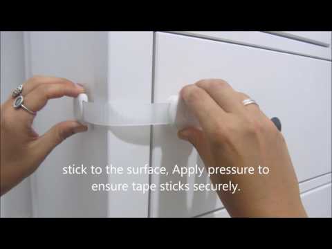 How To Install Child Safety  Drawer Lock