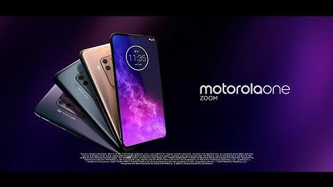 Motorola One Zoom Trailer Introduction Official Video