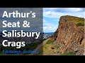 Arthur&#39;s Seat and Salisbury Crags (Edinburgh, Scotland) with Mavic Mini
