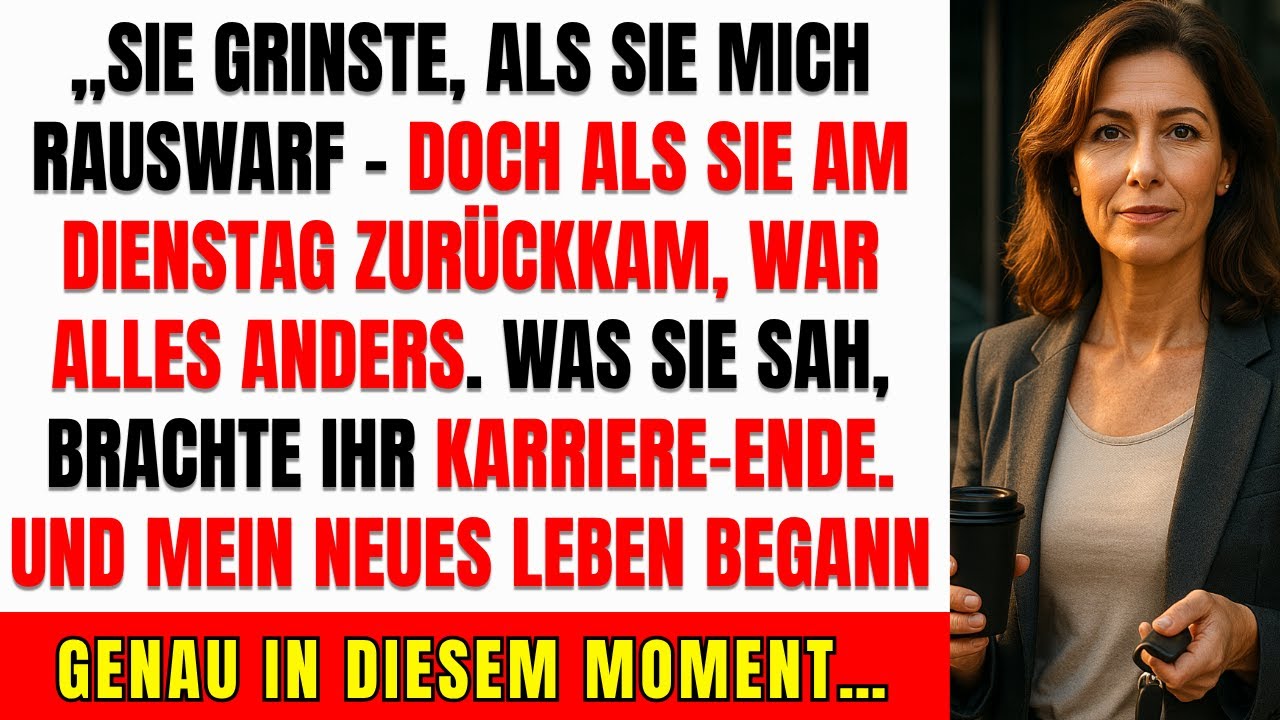 Chef sagte mit einem Grinsen, ich sei die Erste beim Abbau – doch als sie Dienstag kam...