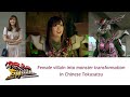 Female villain into Monster transformation in Chinese Tokusatsu