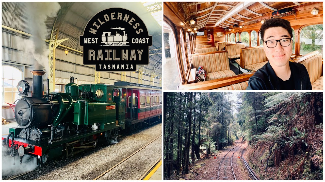 ОБЯЗАТЕЛЬНО К ПРОСМОТРУ!! Полный обзор железной дороги Западного побережья Тасмании "Strahan - Qu...