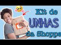 COMPREI UM KIT DE UNHAS NA SHOPPE ( surtando)