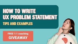 How to create a UX problem statement - Templates included!