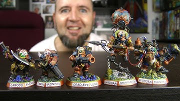 Josh Yaks about painting with Vallejo metallics on Thundrik