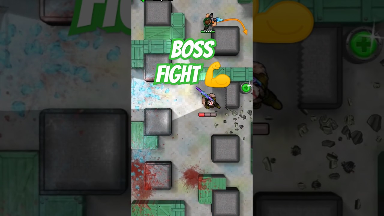 puzzles and survival gameplay, Boss fight 