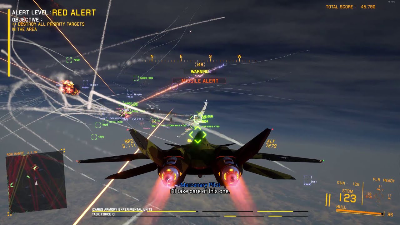 Project Wingman Final Conquest Battle, Railguns and Ending (Easy Mode