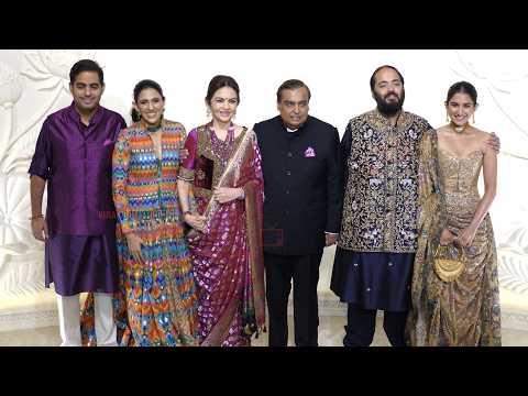 Ambani Family - Mukesh Ambani, Nita Ambani, Radhika-Anant & More At Swadesh Event