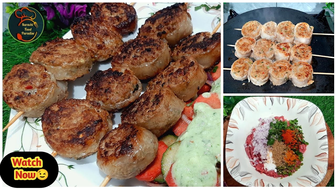 Turkish Beef Kabab | Turkish Food | Kabab Recipe | Karachi Food Paradise |