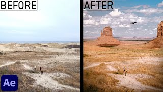 Change the Horizon of your Shot | After Effects Tutorial