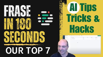 Frase AI Tips & Tricks for Using AI to Improve Your SEO Content (Free Trial)