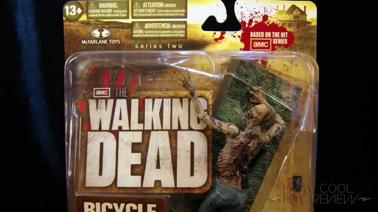 The Walking Dead Bicycle Girl Zombie Figure Review From Way Cool News