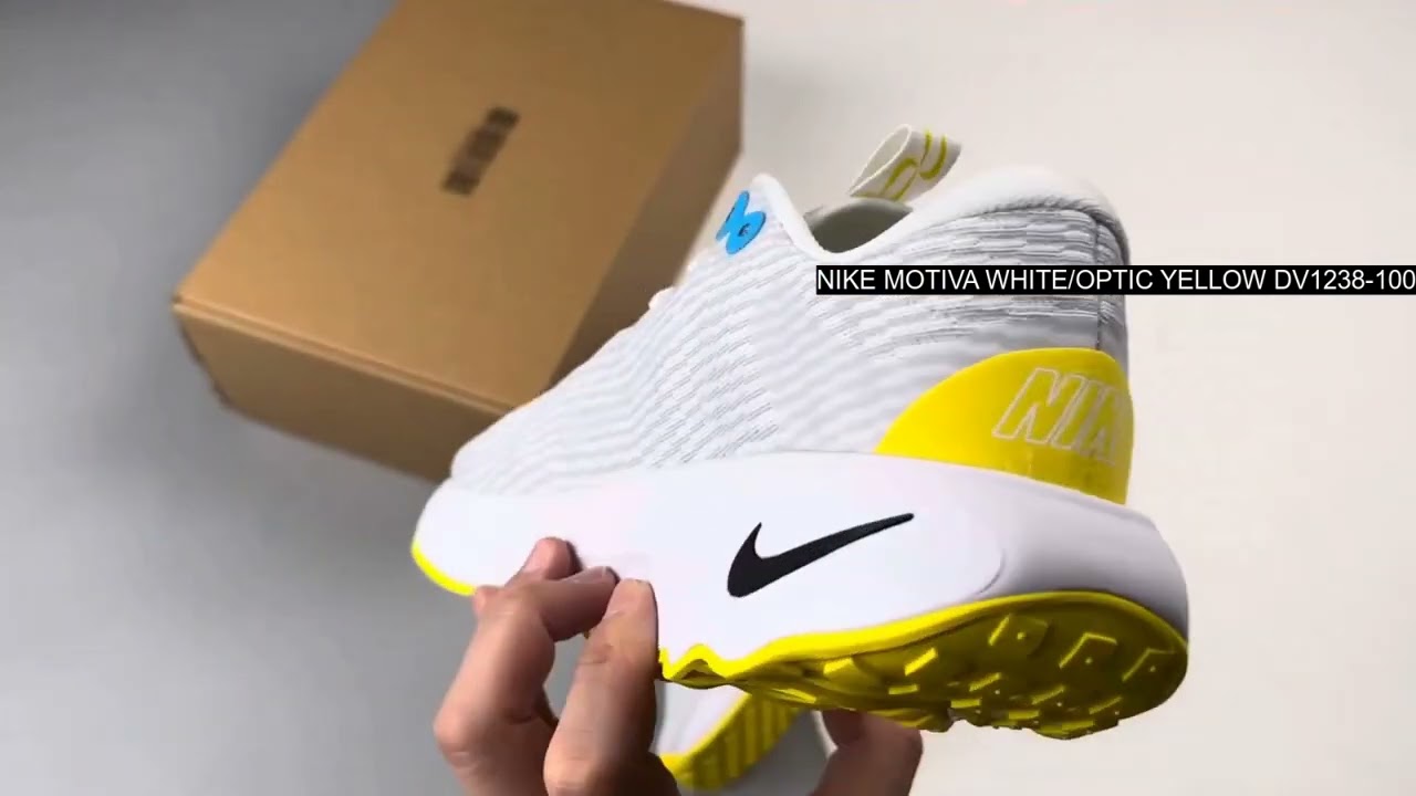 [UNBOXING] Nike Motiva White/Optic Yellow DV1238-100