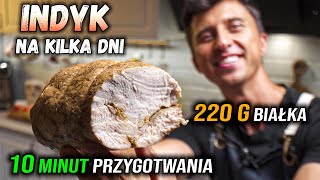 Jak zrobić WĘDLINĘ z INDYKA - Parzona pierś