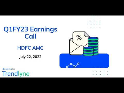 HDFC AMC Earnings Call for Q1FY23