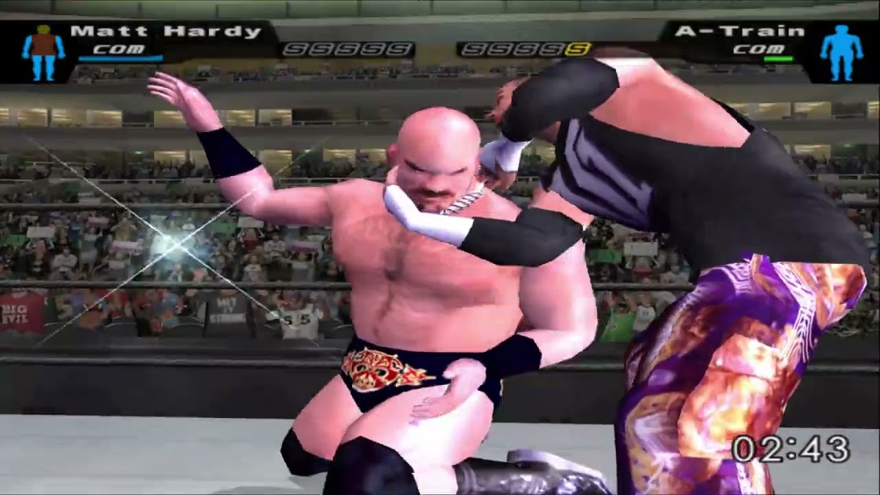FULL Matt Hardy VS A Train | WWE SmackDown! HCtP #Nostalgia #PS2 #wwetiktok #wwe #smackdown