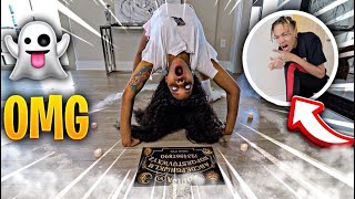 Hilarious POSSESSED PRANK ON BOYFRIEND...