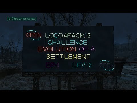 Loco4pack's Challenge Evolution of a Settlement Ep. 1 Lev. 3