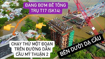 Chạy xe thực tế trên đường dẫn Cầu Mỹ Thuận 2 phía bờ Vĩnh Long, cuối năm sẽ thông xe lối rẽ về QL80