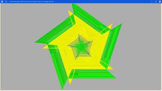 Colorful Mandala with 432 Degree Angles, Solfeggio Bell Frequency 528 Hz