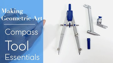 Drawing Compass | Tool Essentials - Making Geometric Art | DearingDraws