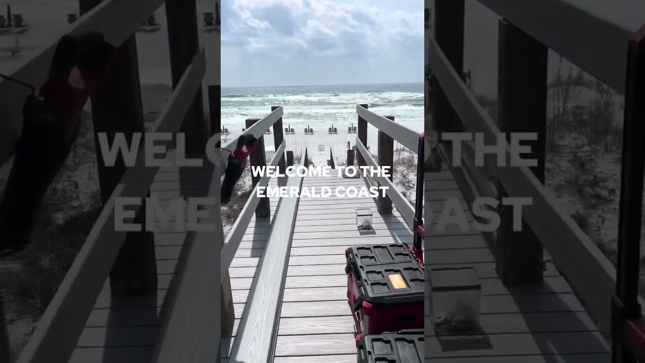 Brand New Boardwalk For Our Private Beach Access