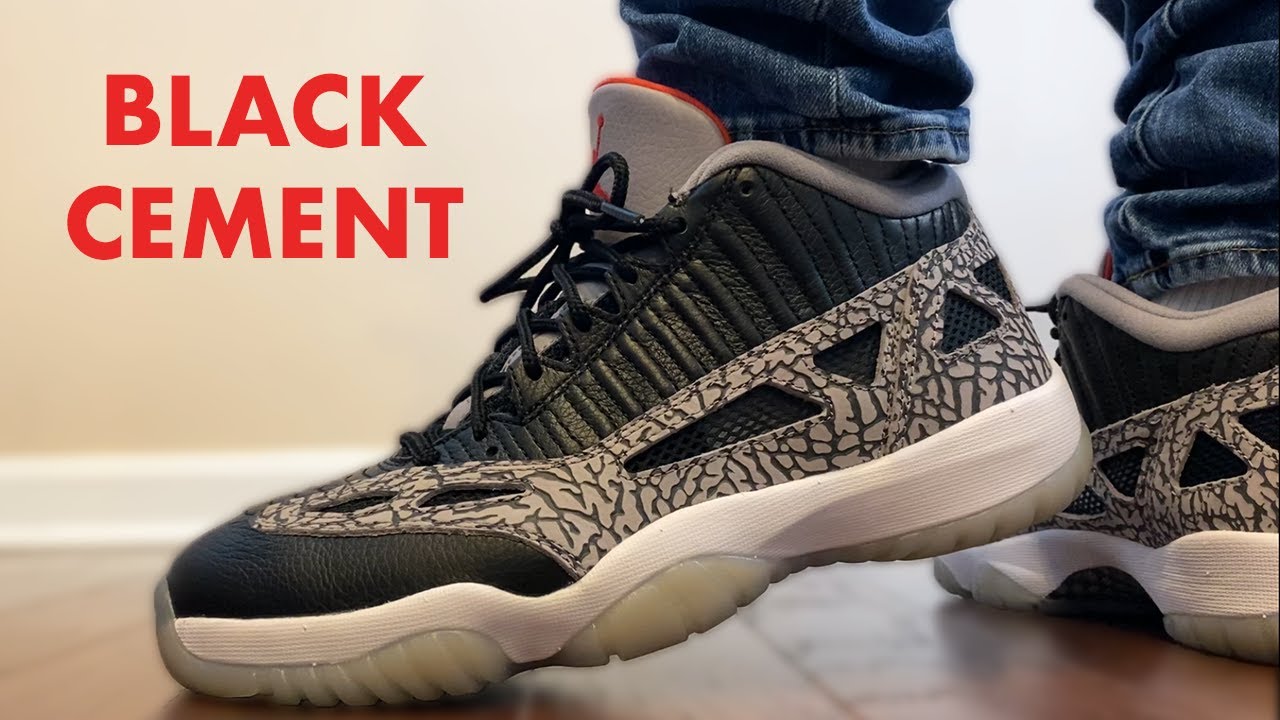 jordan 11 ie black cement