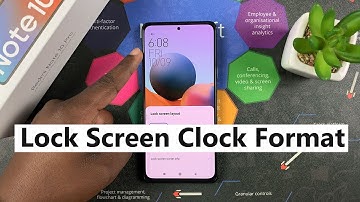 How To Customize Lock Screen Clock Format On Xiaomi Redmi Note 10 Pro