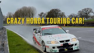 DRIVING A 1996 HONDA ACCORD SUPER TOURING CAR! Onboard and walk through.