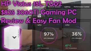 HP Victus 15L $825 RTX 3060 Ti Gaming PC Ez RAM Upgrade & Cooling Mod by JUnbox 38,350 views 2 years ago 7 minutes, 7 seconds