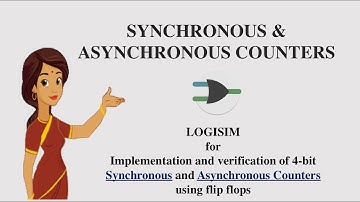Virtual Lab - Synchronous & Asynchronous Counters using Logisim