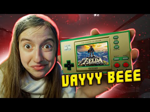 İLK NİNTENDO EL KONSOLU -Game Watch Zelda-