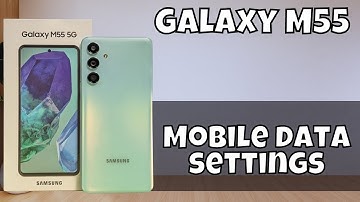 Reset All Mobile data Samsung Galaxy M55 || How to delete all mobile data || Mobile data settings