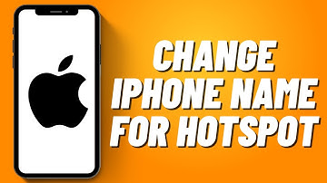 How to Change iPhone Name for Hotspot (2023)