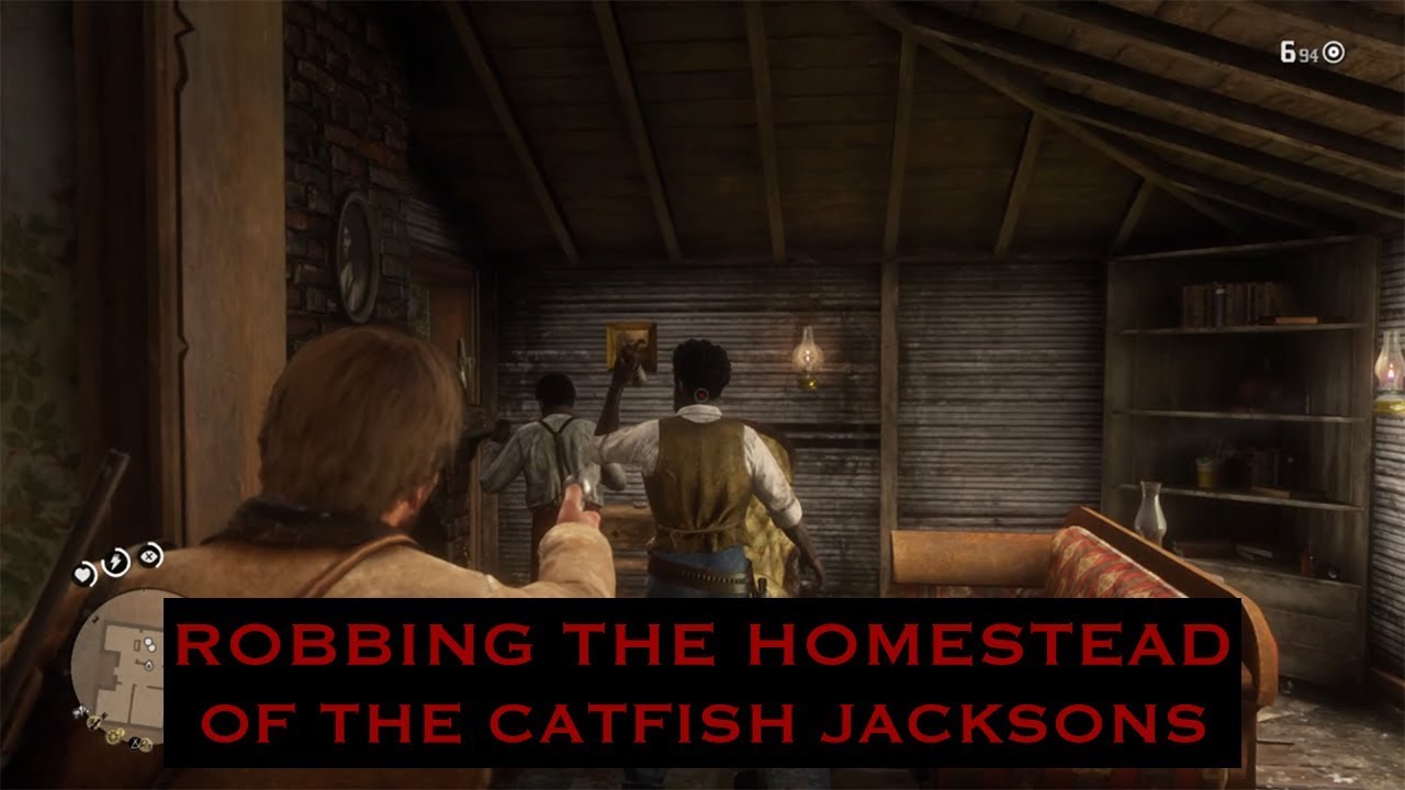 Robbing The Catfish Jacksons Homestead in Red Dead Redemption 2 YouTube