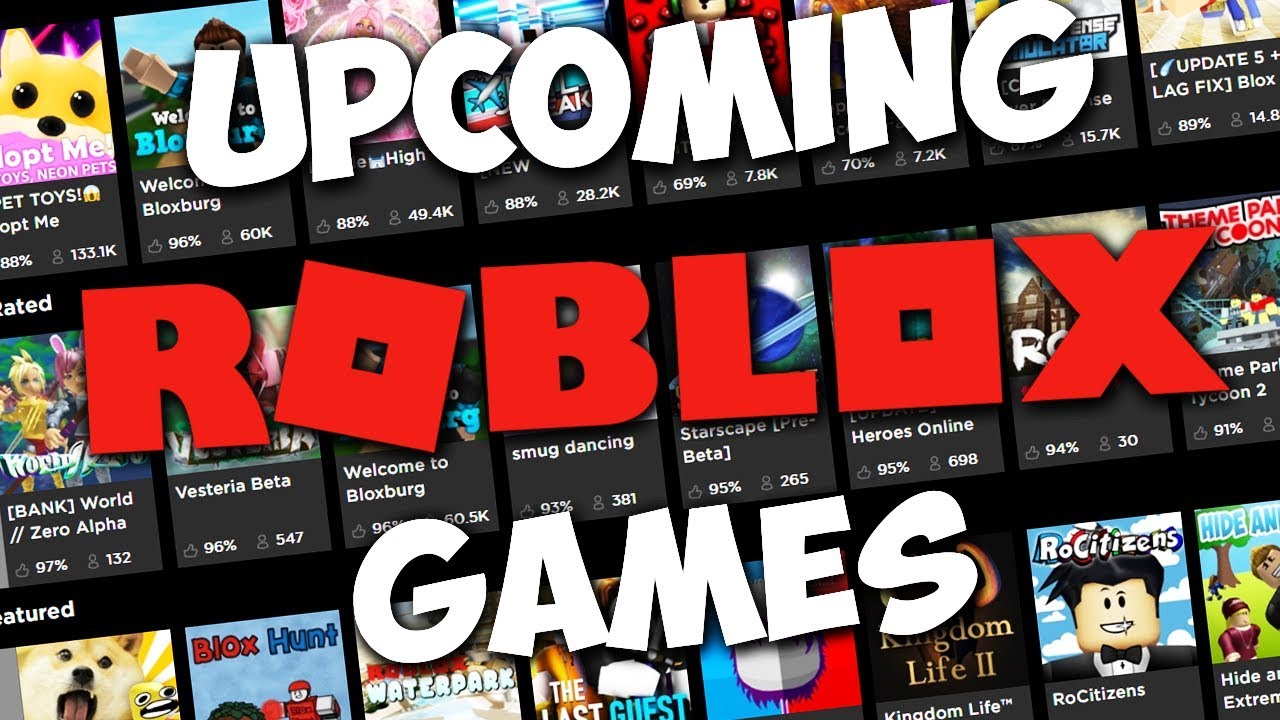 Top 5 Roblox Games/Updates Im Excited For YouTube