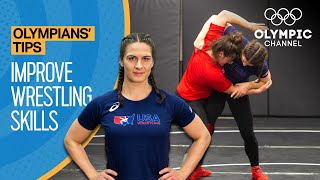 How to Stance and Motion Drills for Wrestling | Learn from an Olympic Athlete | Olympians' Tips