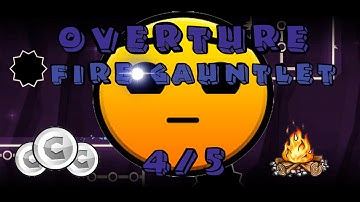 Overture by Fault (All Coins) - Geometry Dash (2.1) Fire Gauntlet (4/5)