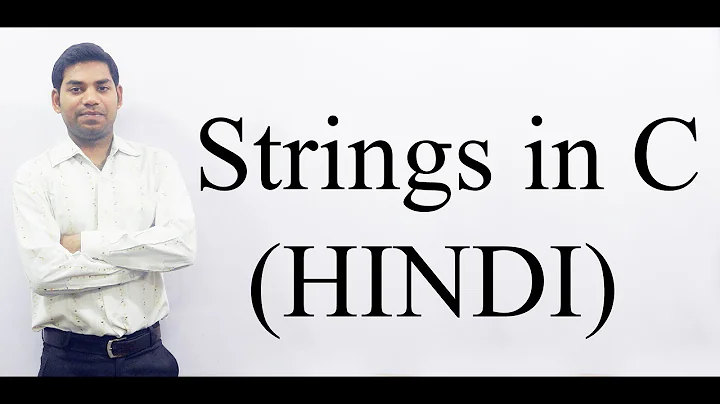 Strings in C (HINDI/URDU)