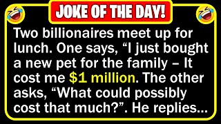 🤣 BEST JOKE OF THE DAY! - Two billionaire friends meet up for a long overdue...  | Funny Daily Jokes